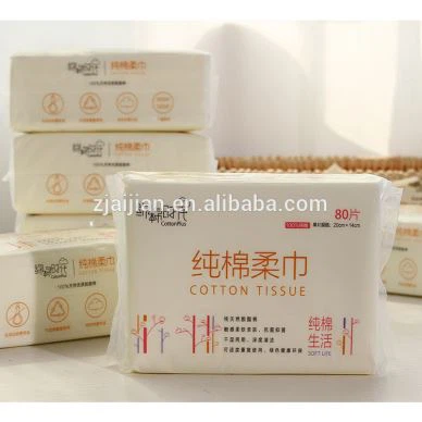 Puuvillased niisked salvrätikud